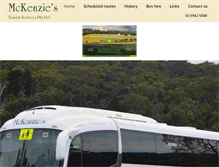 Tablet Screenshot of mckenzies.com.au